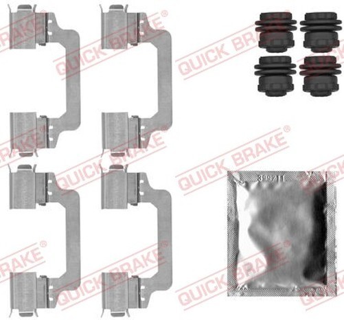 Quick Brake 109-1821 ZubehöRset, Scheibenbremsbelag FüR Land Rover-image