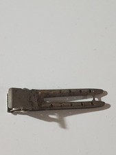 Vintage Hair Clips Silver Plated
