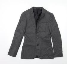 Asos Sakko Anzugjacke Herren gr&uuml;n kariert Gr&ouml;&szlig;e 36