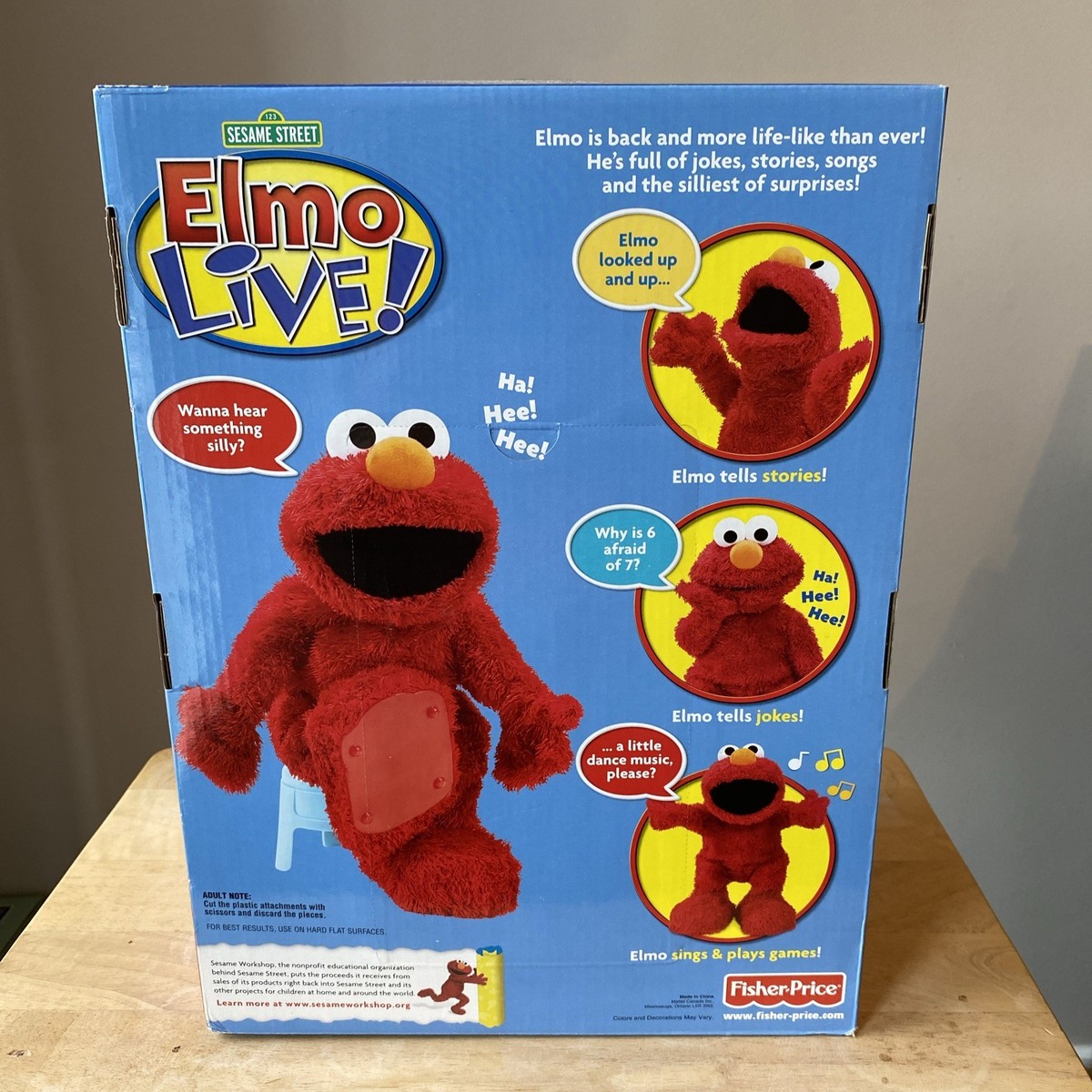 Fisher-Price Red Sesame Street Elmo Live 15 inch Action Figure