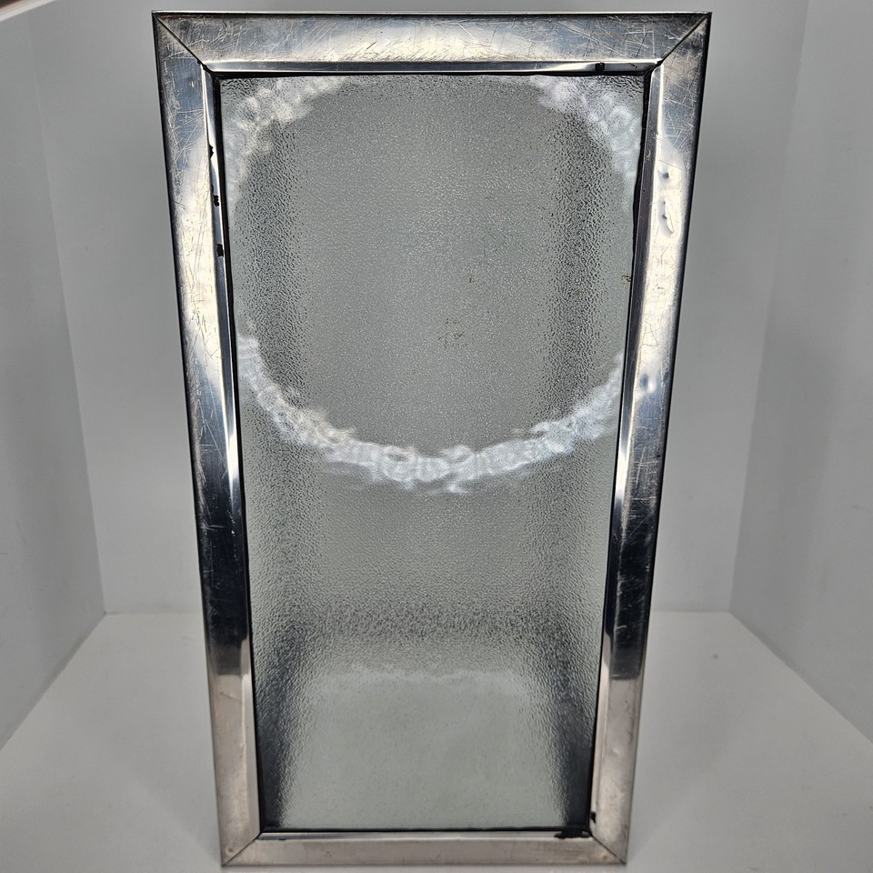 Vintage Metaframe Deluxe Stainless Aquarium Fish Tank Glass Terrarium ...