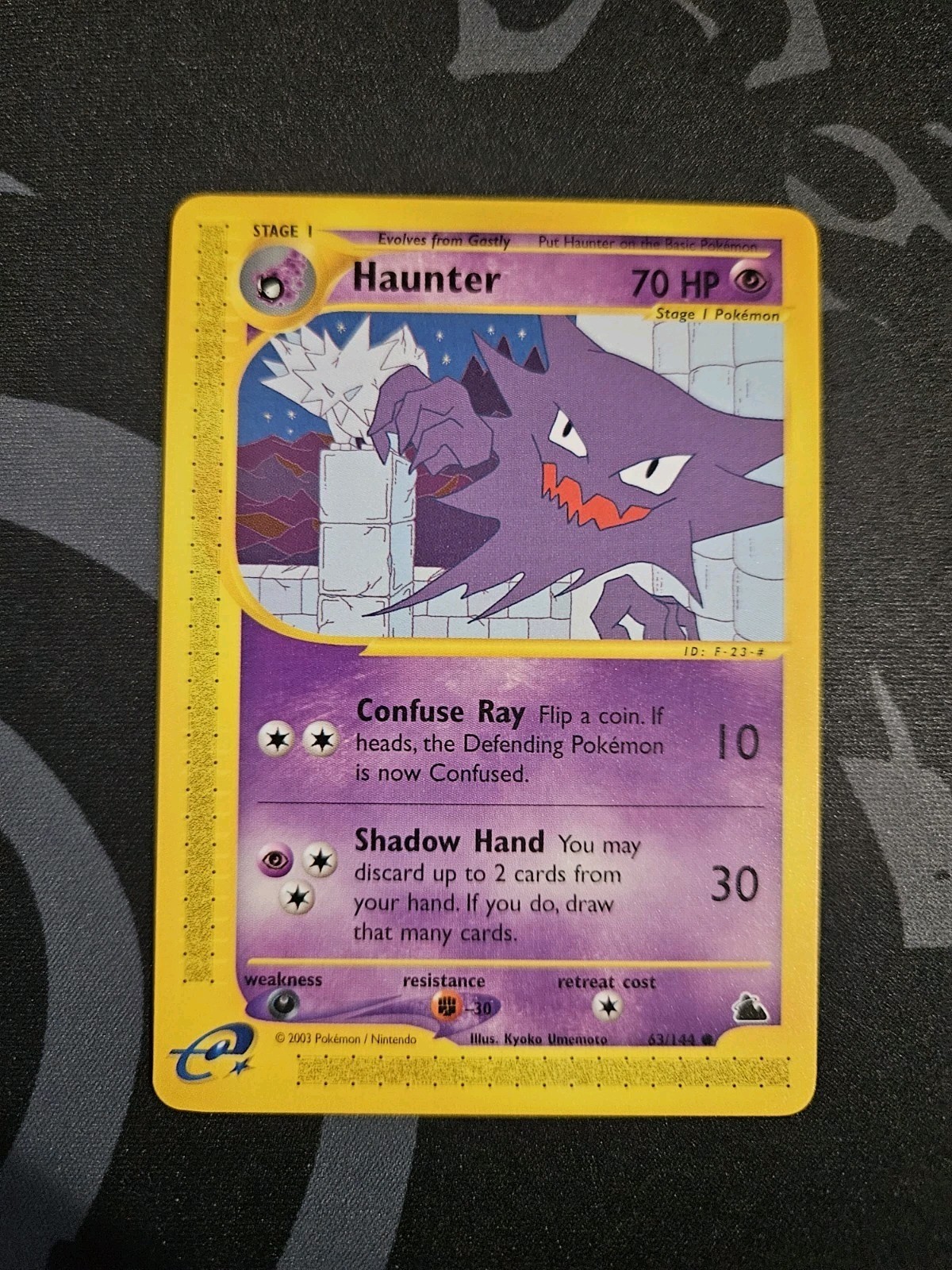 Haunter 63/144 Skyridge Regular Common NM