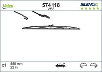 Valeo Wischblatt Scheibenwischer Silencio Conventional Single 574118 FüR E36 GT