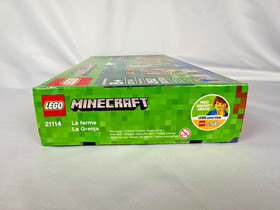 LEGO Minecraft Lot: The Cave (21113), The Farm (21114), Alex+Chicken (21149) New