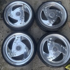 Jdm Enkei Schumacher 17x7.0j38 100114.3 X4 Civic Integra Silvia No Tires
