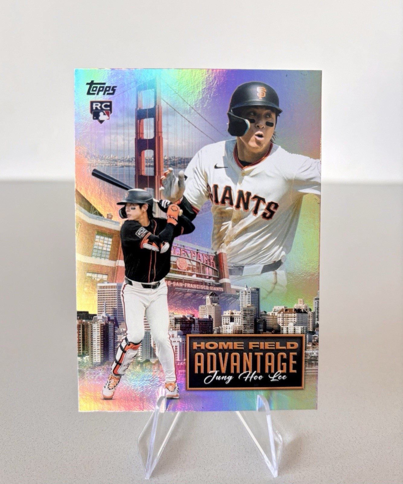 2024 Topps Update Series - Home Field Advantage Jung-Hoo Lee #HFA-27 (RC) SSP