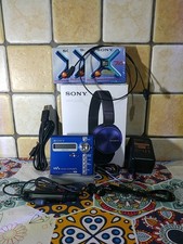 Sony Mini Disc Mz N707 Net Md Mint Free Headphone New Plus 3 Mini Discs