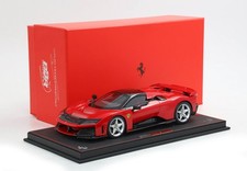 BBR Models Ferrari F80 - Rosso Corsa - Silver Wheels W/ Case 1:18 Car P18253A
