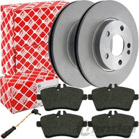 Febi Bremsscheiben Ø276Mm + BelÄGe + Wk Vorne FüR Mercedes A+B-KLASSE W169 W245