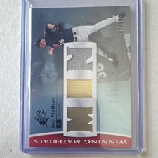 Upper Deck 2008 SPx Winning Materials WM-JN Joe Nathan Twins /99
