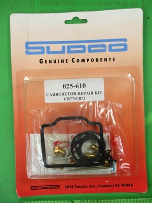 Sudco One Carburetor Rebuild Kit Honda CB72 250 CB77 305 Superhawk NOS 025-610