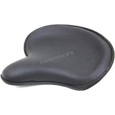 V-Twin Manufacturing Black Corbin Gentry Leather Thin Solo Seat - 47-0948