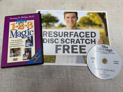 More 1-2-3 Magic DVD Thomas Phelan Ph.D. Parenting Good Behavior English Spanish