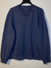 John Varvatos Men's Dark Charcoal Sweatshirt Size XXL