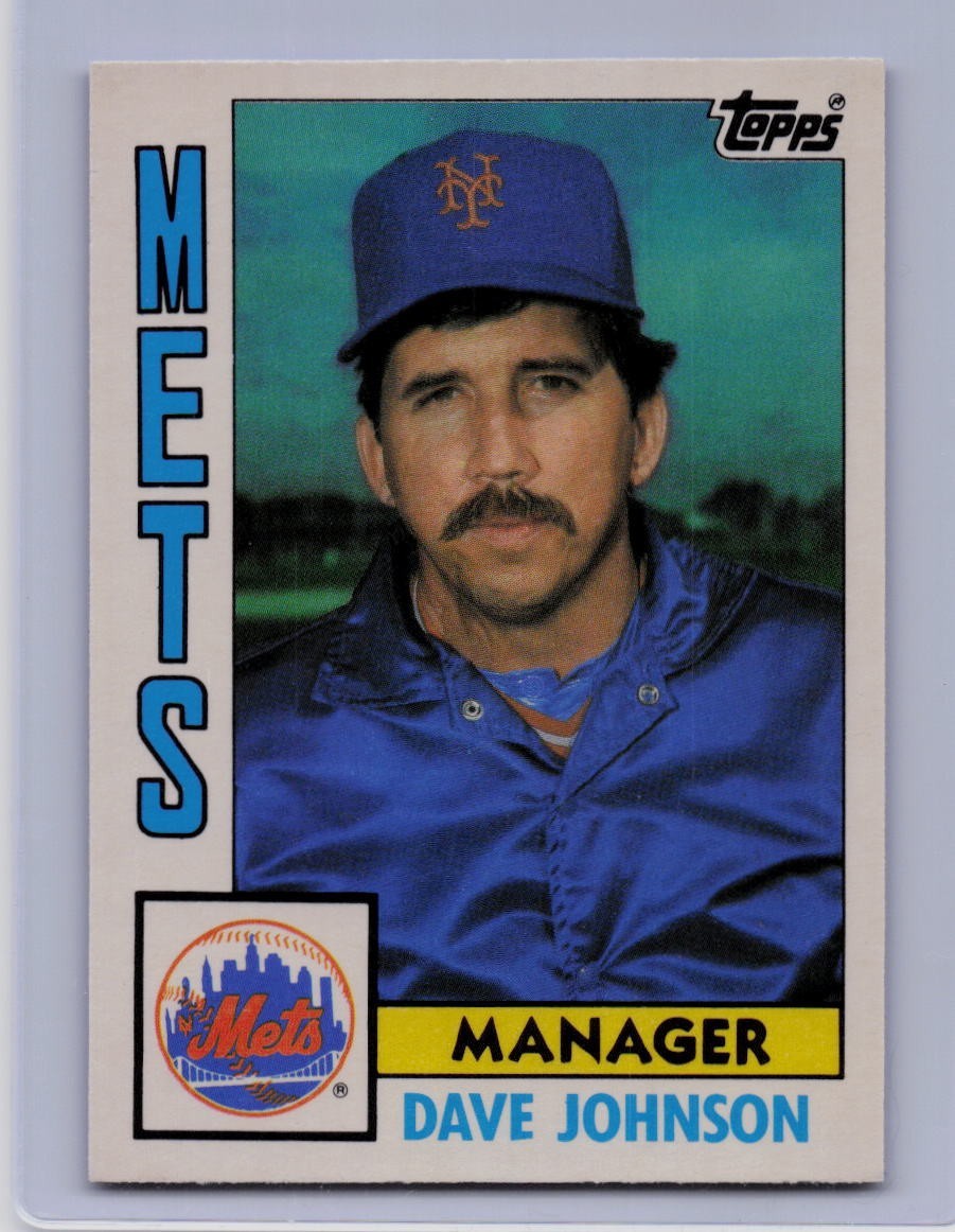 1984 TOPPS TRADED (#57-T) - DAVE JOHNSON