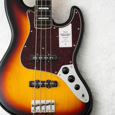 Fender Mij Traditional Late 60S Jazz Bass 3-Color Sunburst / 3Cs *Xk697