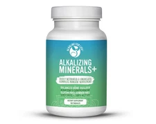 Alkalizing Minerals + 100 Count - Alkaline Trace Minerals Plus Calcium, Magne...
