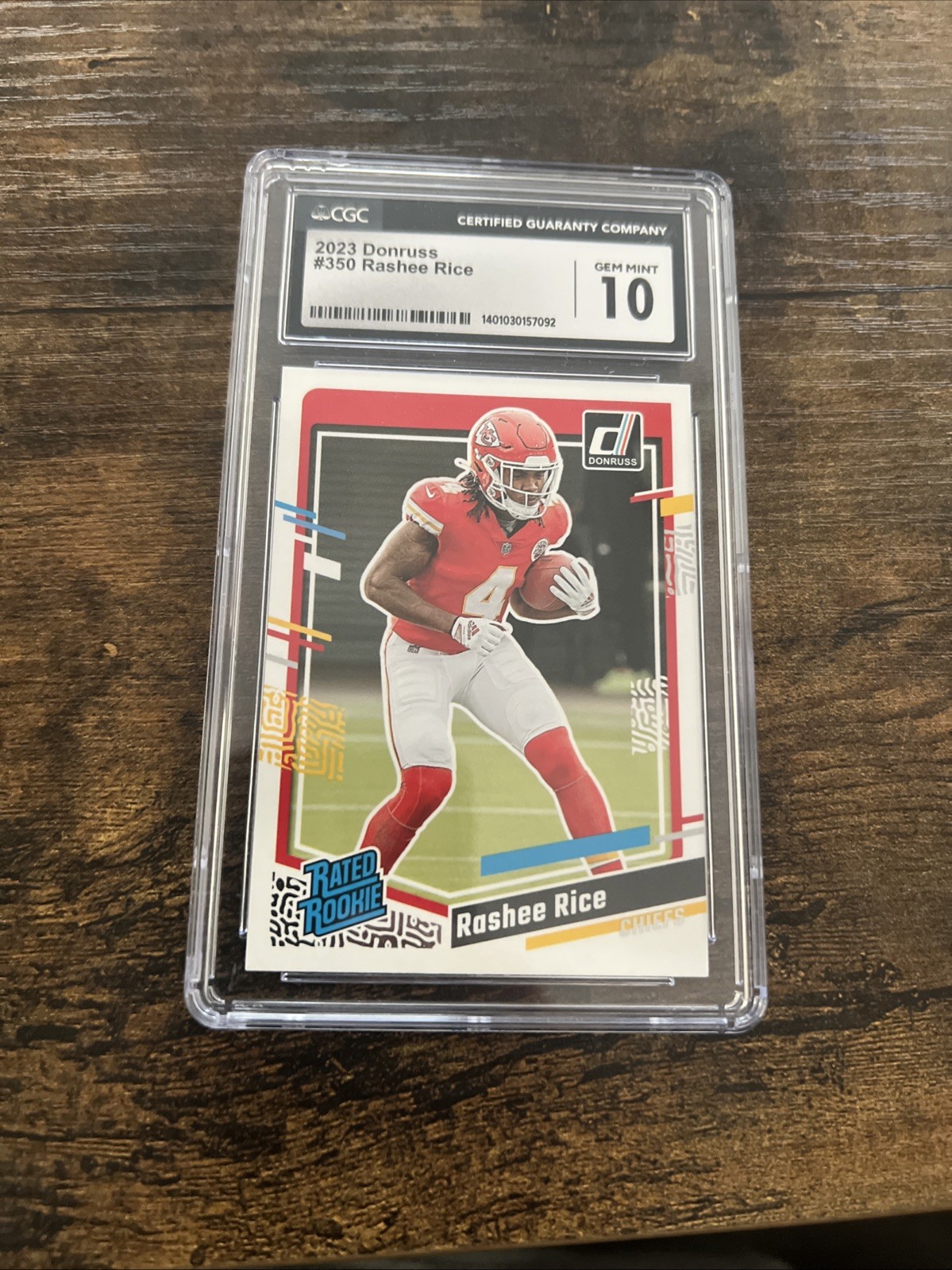 2023 Panini Donruss - Rated Rookie Rashee Rice #350 (RC)