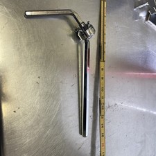 PEARL 70s Vtg TOM ARM 5/8" Diam. Hex Drum Mount Holder Part Fiberglass Era Japan