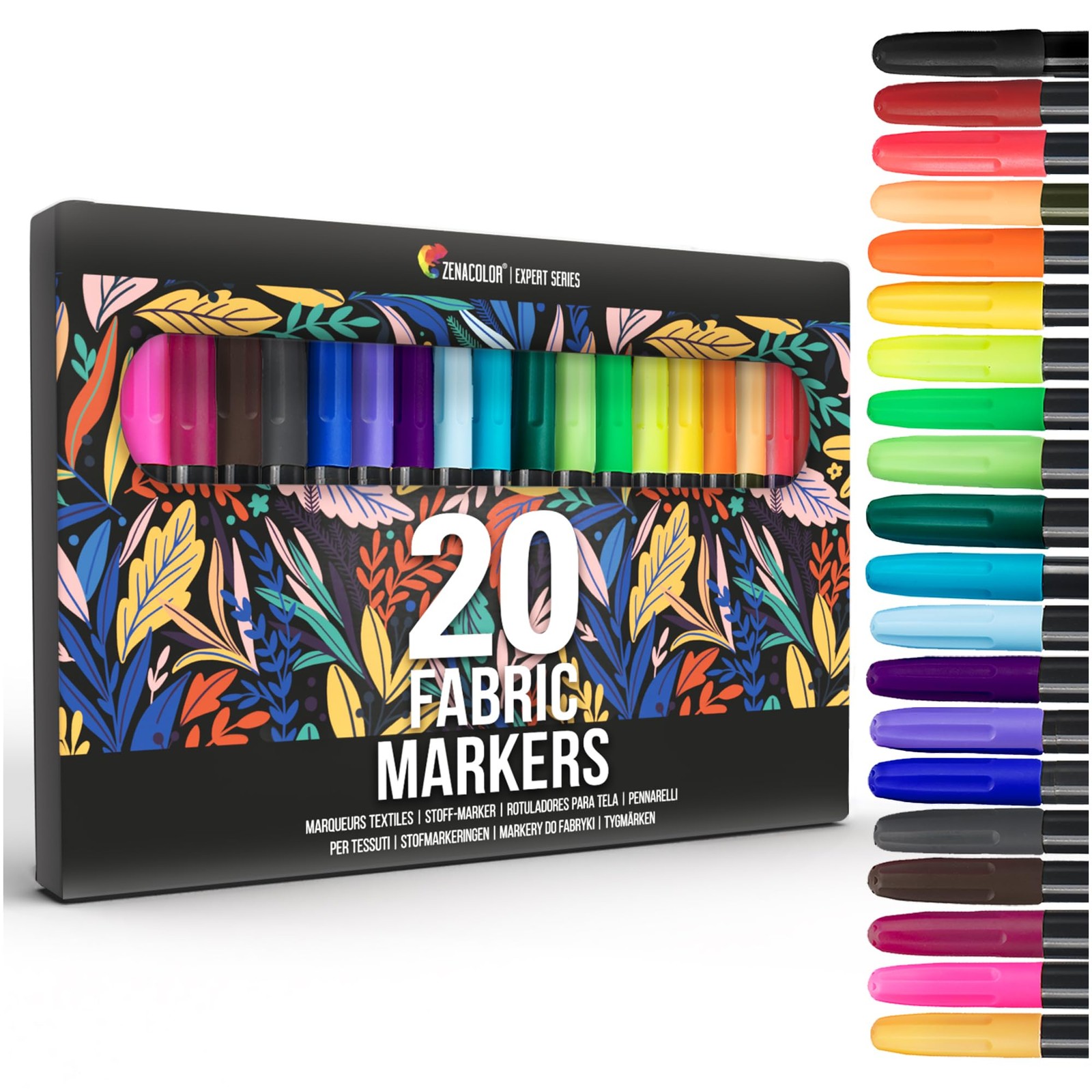 Pens Set - Indelible And Permanent Fabric Paint Fine