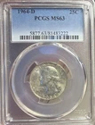 PCGS 1964-D Washington Quarter SILVER MS63 Combined Shipping