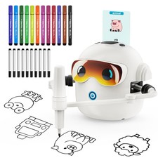 Drawing Robot for Kids, Interactive Montessori Educational Drawing Machine wi...