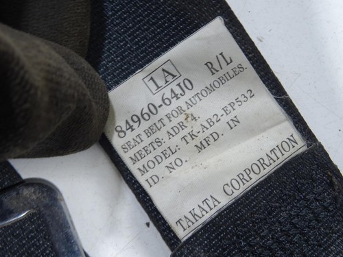 CEINTURE DE SECURITE ARRIERE DROITE Suzuki Grand Vitara II (JT) 8490464J01BHE - Photo 5/5