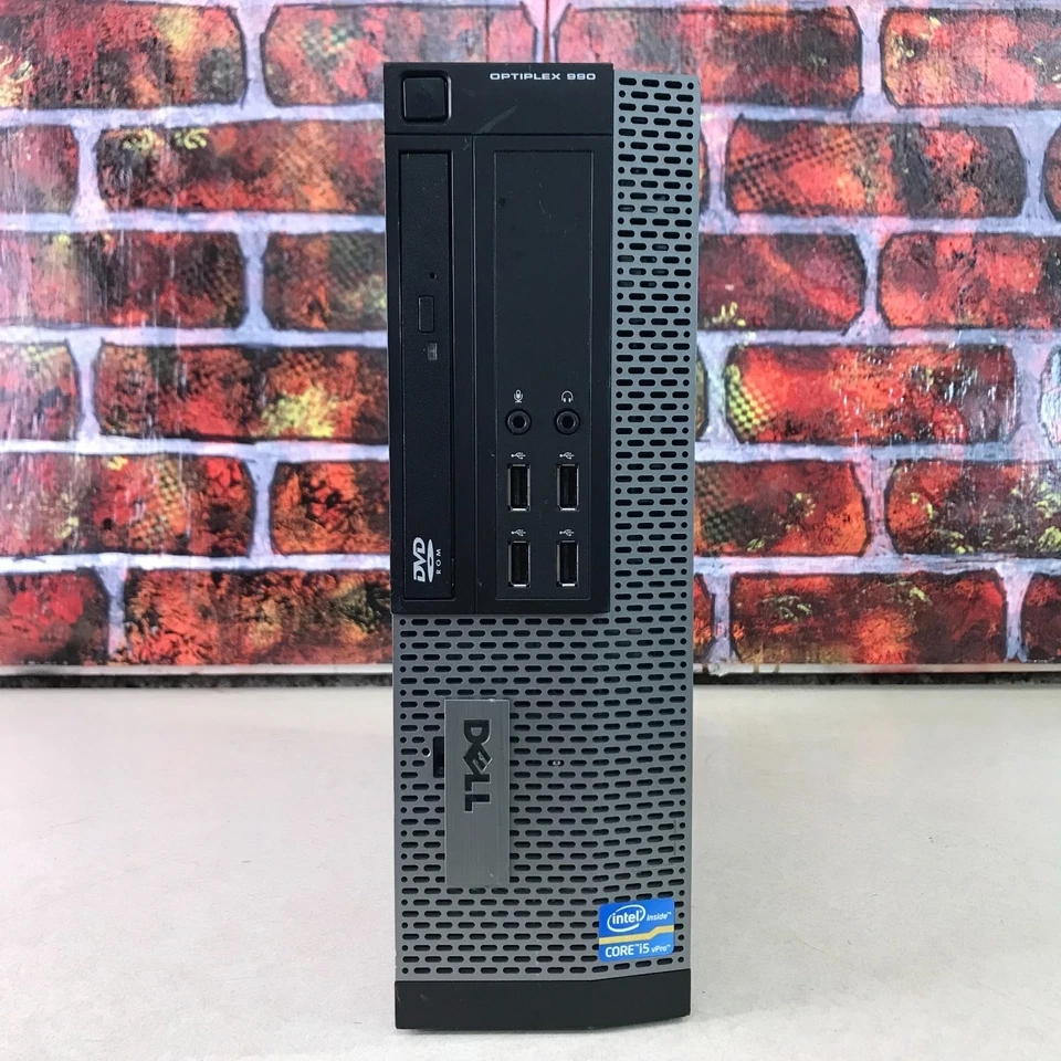 DELL OptiPlex 990 SFF PC i5-2400 3.1GHz 8GB RAM 128GB SSD (Windows 7 Pro 64-Bit) - Image 3 of 4