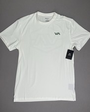 RVCA Mens Escape Crew SS Athletic Performance Shirt Sz L