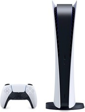 Sony PlayStation 5 Digital Edition 825GB - White - The Game Sanctum™