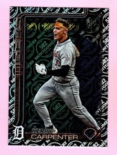 2025 Topps Montgomery Foil #543 Kerry Carpenter Detroit Tigers