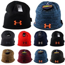 Under Armour Men UA Storm Infrared Beanie Reversible Ski Sport Cap Hat FAST SHIP