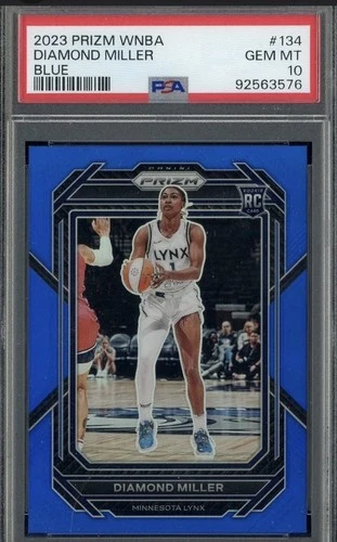 Diamond Miller 2023 Panini Prizm Diamond Miller #134 Blue