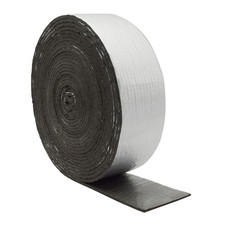 Foam Foil Pipe Insulation Wrap 3 in x 32 ft,Reflective Foil Insulation Tape S...