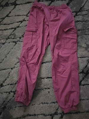 Art Class Girls' Lightweight Nylon Cargo Parachute Pants