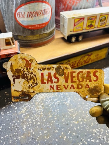 Las Vegas Porcelain Advertising Sign