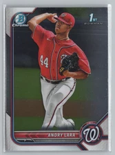 2022 Bowman #BCP-70 Andry Lara Chrome Prospects