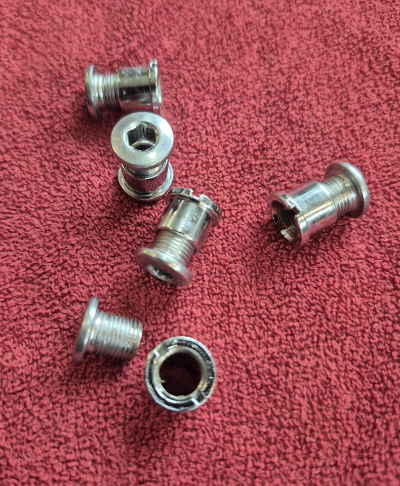 Vintage Shimano 105 Chainring Bolts - Set of Five - Image 2 of 2