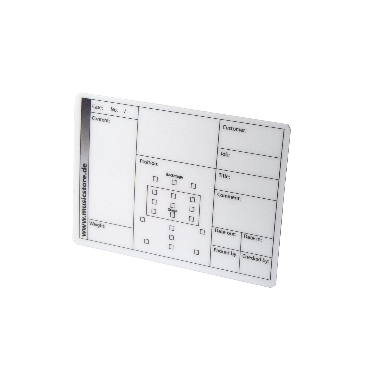 Туристическая этикетка 145x100 Selbstklebend Transportboxen ОТ Zubehör Touren Notiz