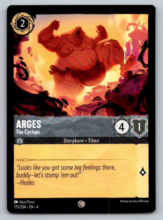 Arges - The Cyclops Ursula's Return 173/204 NM
