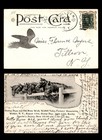 Mayfairstamps US 1906 Malden to Tillson Horses Postcard cca_05625 — photo 1
