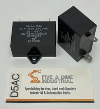 Motor Cap 10730022 / ADP 370A505JV 5uF 370VAC Motor Run Capacitor (Package of 2)