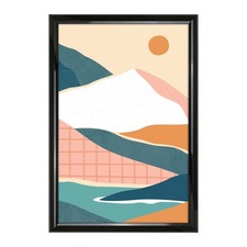 Mainstays 12x18 Rounded Black Poster Frame -- Best Gift