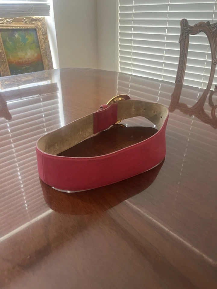 De colección Donna Karan Nueva York, gamuza rosa intenso, ultra raro Foto 2 de 4