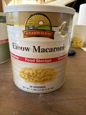 Augason Farms #10 can Elbow Macaroni 26 Servings