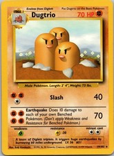 Dugtrio 19/102 Base Set LP on eBay