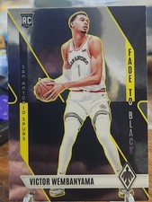 2023-24 Panini Phoenix - Fade to Black Victor Wembanyama #11 Base Silver (RC)