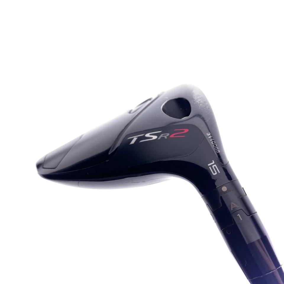 Used Titleist TSR 2 3 Fairway Wood / 15 Degrees / Stiff Flex - Image 3 of 4