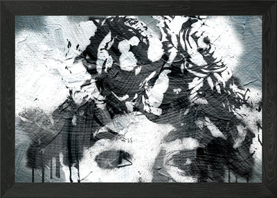 Blick auf das Leben Gerahmtes Wandbild Poster Leinwanddruck Bild