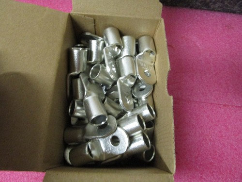 Box of 50 Sta-Kon ABB M973 Terminal, Bolt 3/8", 4/0AN-250kcmil Copper Tin Plate - Picture 4 of 7